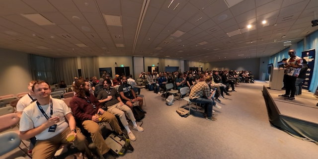 Participants at the Svelte Summit in Stockholm, September 8-9, 2022