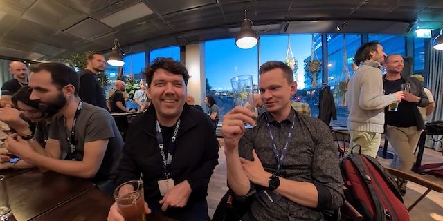 Participants at the Svelte Summit in Stockholm, September 8-9, 2022