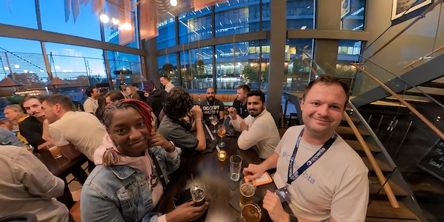 Participants at the Svelte Summit in Stockholm, September 8-9, 2022