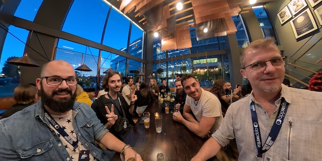 Participants at the Svelte Summit in Stockholm, September 8-9, 2022